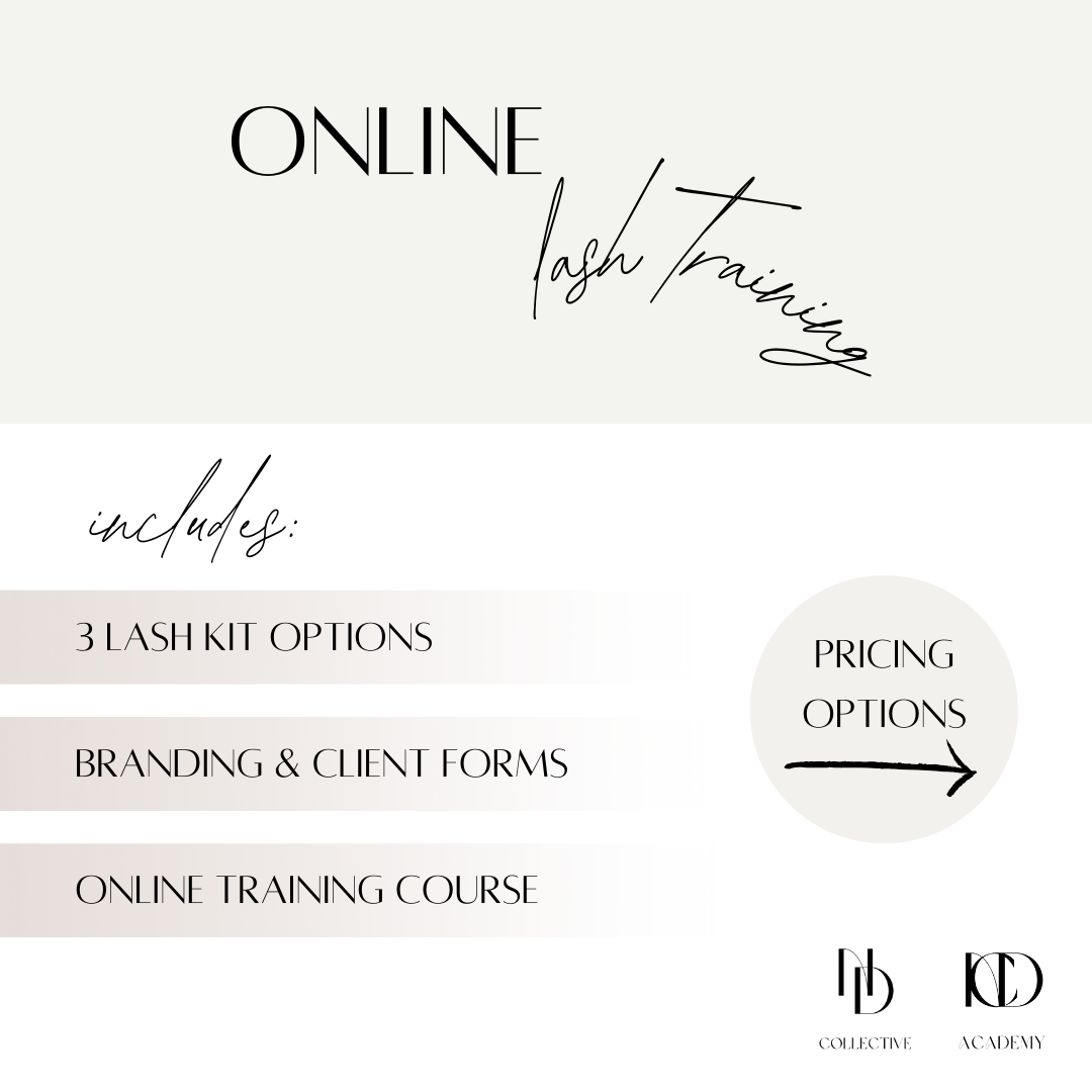 EYELASH EXTENSION TRAINING (ONLINE)