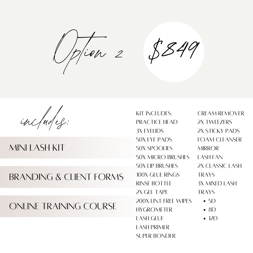 EYELASH EXTENSION TRAINING (ONLINE)