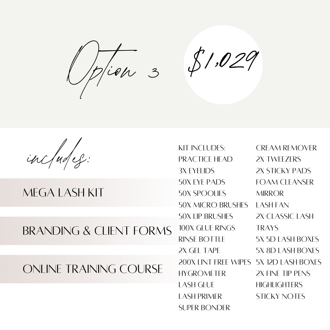 EYELASH EXTENSION TRAINING (ONLINE)