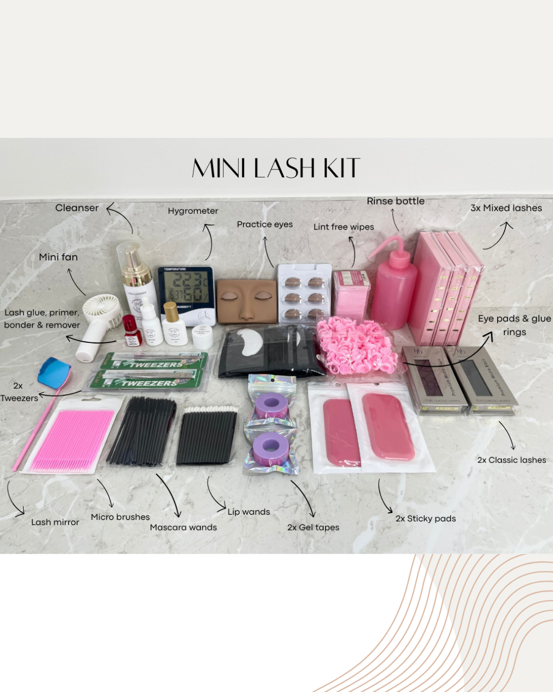 EYELASH EXTENSION TRAINING (ONLINE)