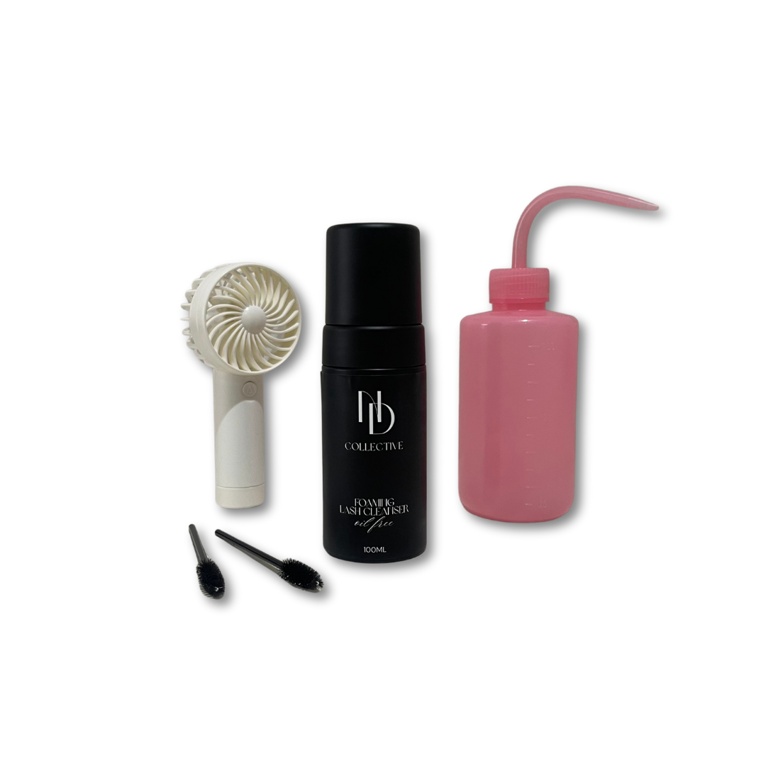 Lash Cleansing Pack – Eyelash Cleanser & Essentials Kit