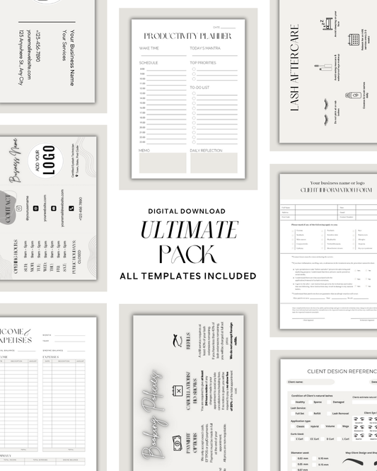 Ultimate Pack (EDITABLE IN CANVA)